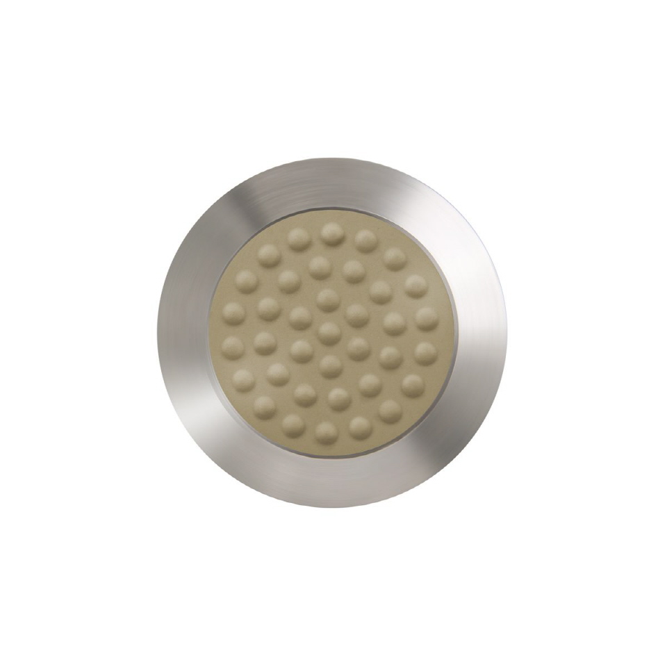 Ø-25 mm fare element med pinne, lim og skruefeste i stål med TPU ilegg - Bilde 3