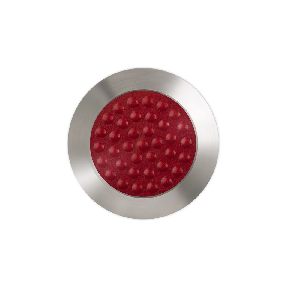 Ø-25 mm fare element med pinne, lim og skruefeste i stål med TPU ilegg - Bilde 7