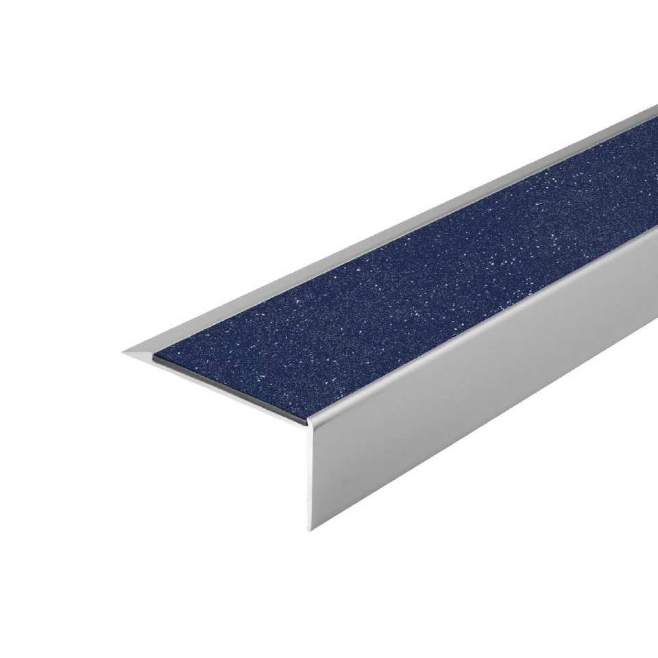 Trappenese i eloksert aluminium med Forbo ilegg 64 x 30 mm - Bilde 57
