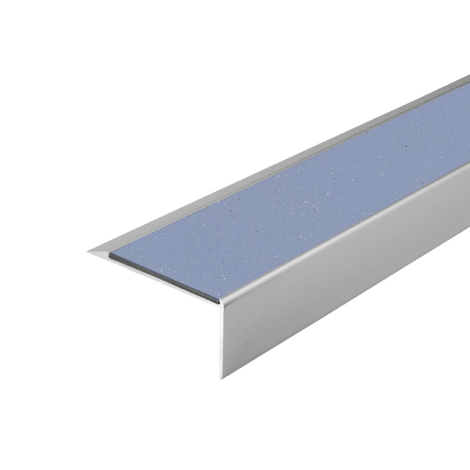 Trappenese i eloksert aluminium med Forbo ilegg 64 x 30 mm - Bilde 50