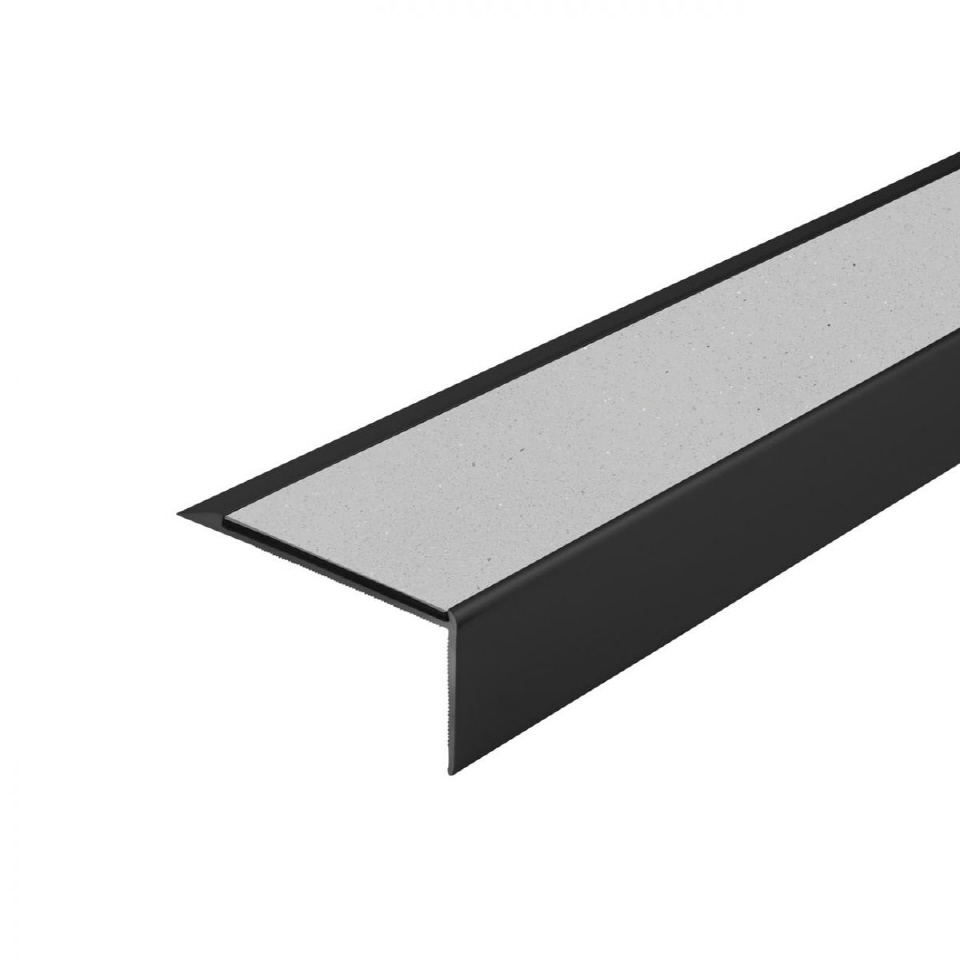 Trappenese i eloksert aluminium med Forbo ilegg 64 x 30 mm - Bilde 34