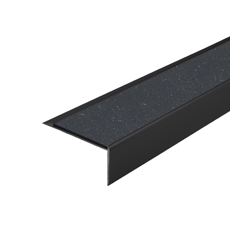 Trappenese i eloksert aluminium med Forbo ilegg 64 x 30 mm - Bilde 26