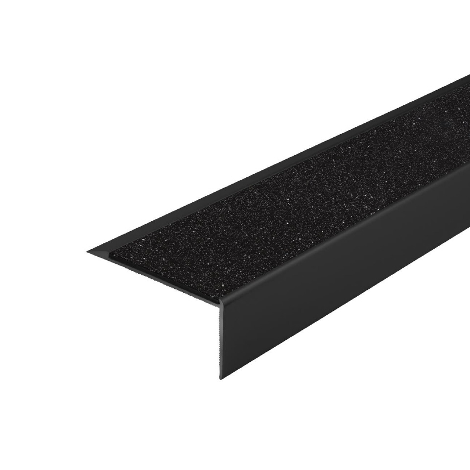 Trappenese i eloksert aluminium med Forbo ilegg 64 x 30 mm - Bilde 20