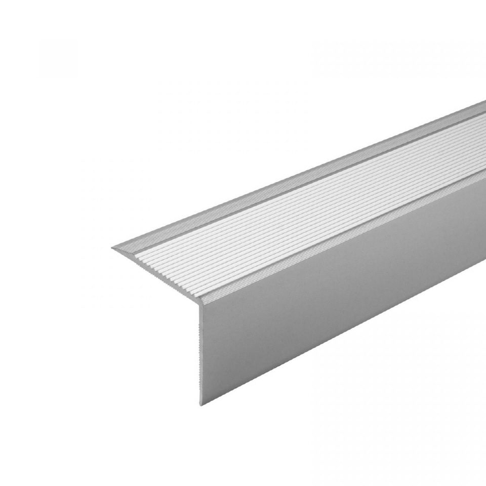 Sklihemmende trappenese i aluminium på 40 x 35 mm - Bilde 2