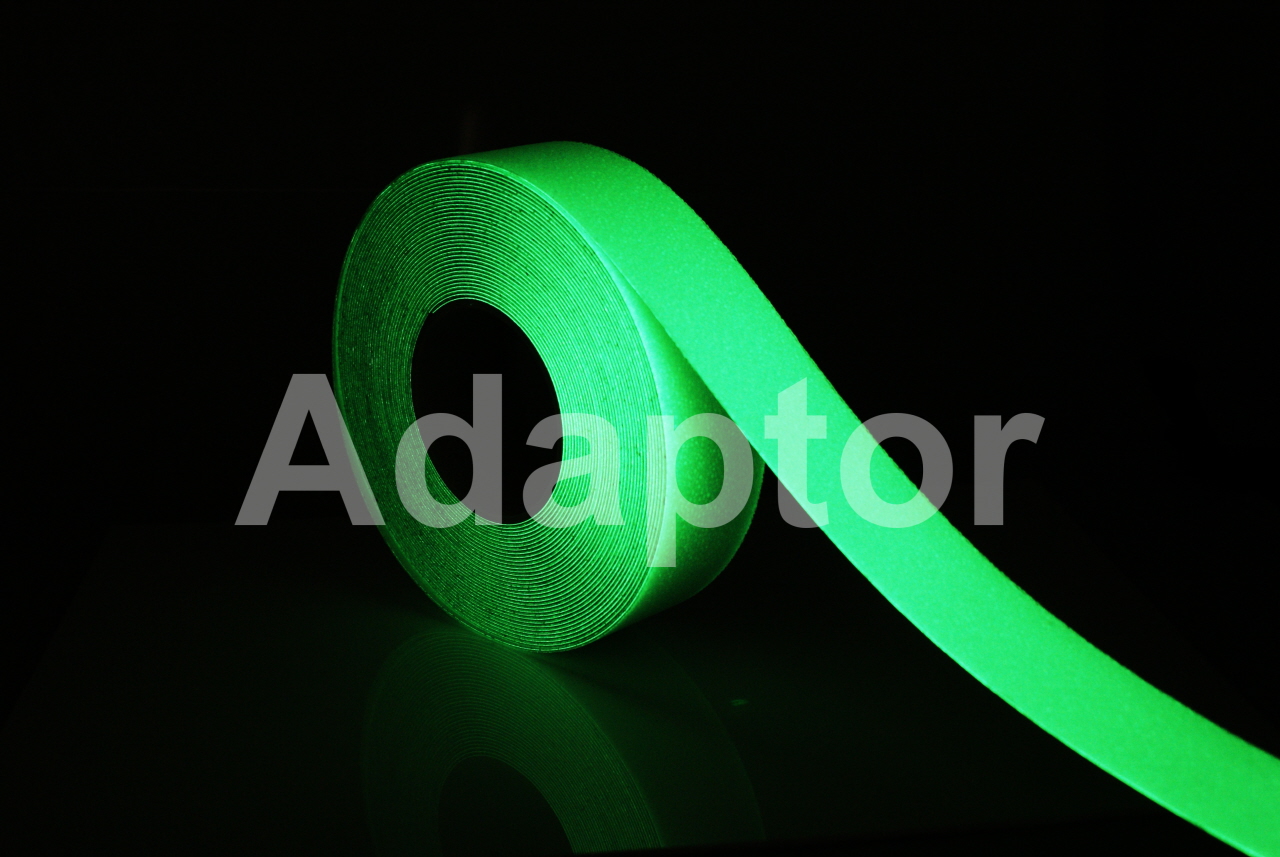 Sklihemmende og meget selvlysende tape på 20 mm x 15 m - Bilde 2