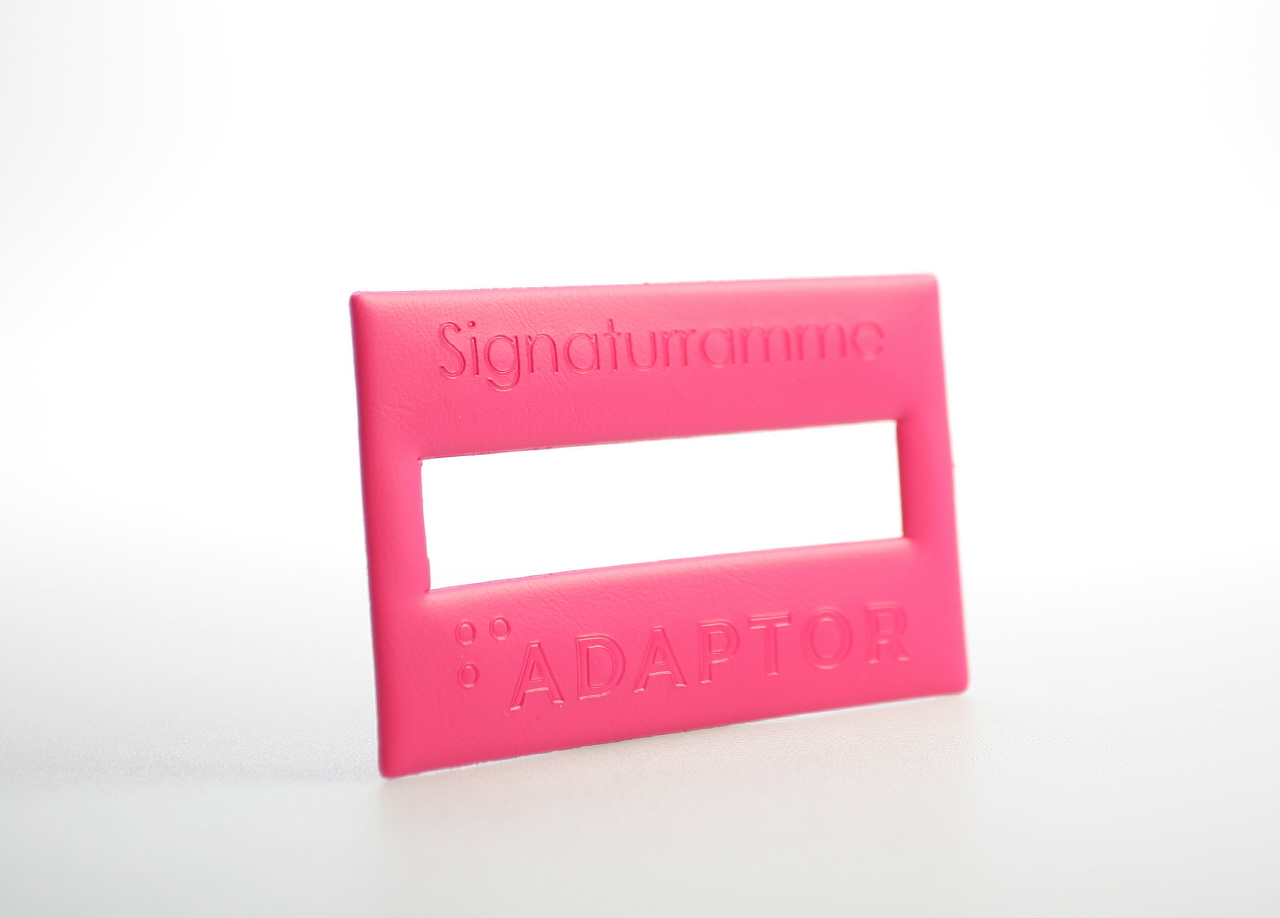 Signaturramme i kredittkortformat