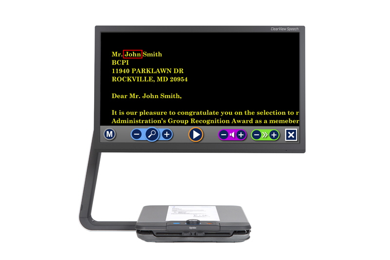 ClearView C 24 HD Speech Standard LeseTV