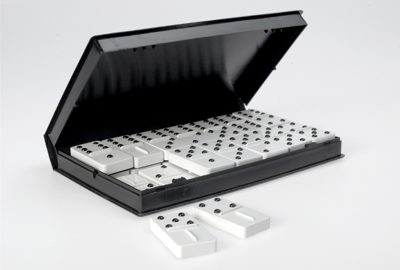 Domino med taktile brikker
