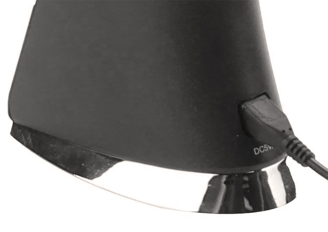 Bordlampe Aurora Sort oppladbar - Bilde 2