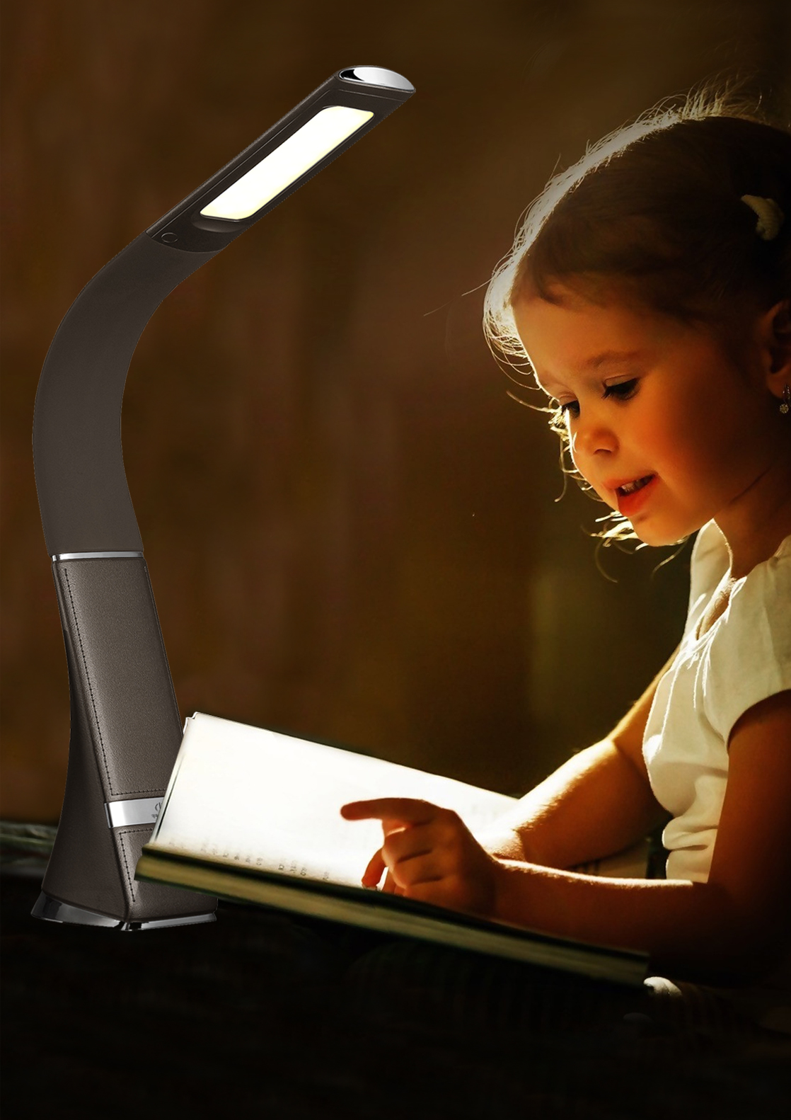 Bordlampe Aurora Sort oppladbar - Bilde 4