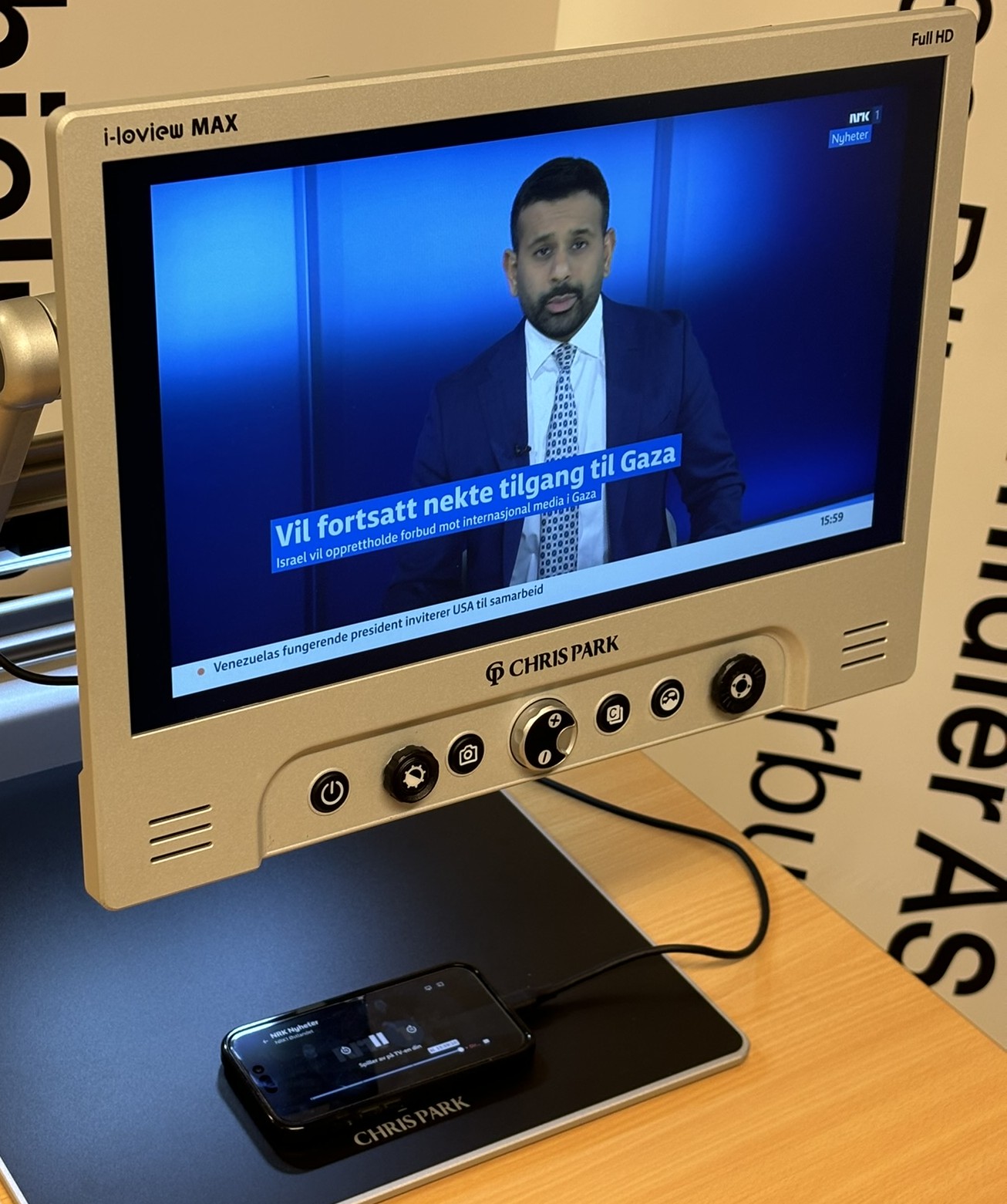 i-loview Smart Max - Portabel lese-tv med tilkobling av smartelefon - Bilde 6