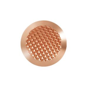 Farefelt element i bronse Ø-25-35mm for pinne og tapelim.