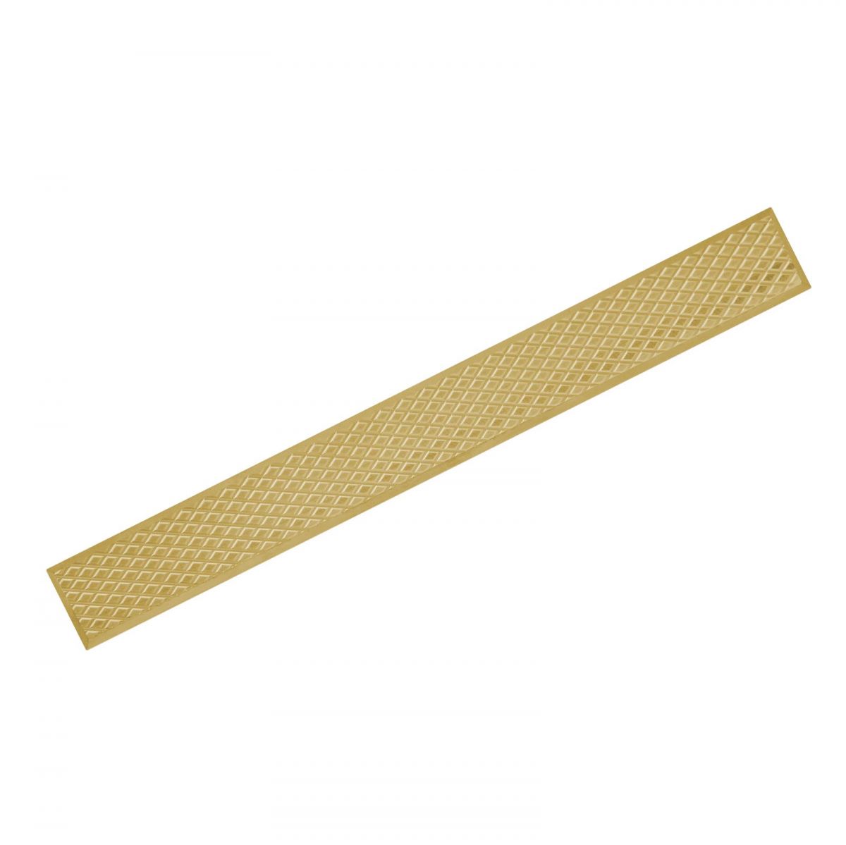 Lede element i messing 280x25-35mm for pinne og tapelim. - Bilde 3