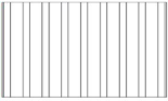 Taktil oppmerksomhetsplate 400 x 61,5 mm – Granitt